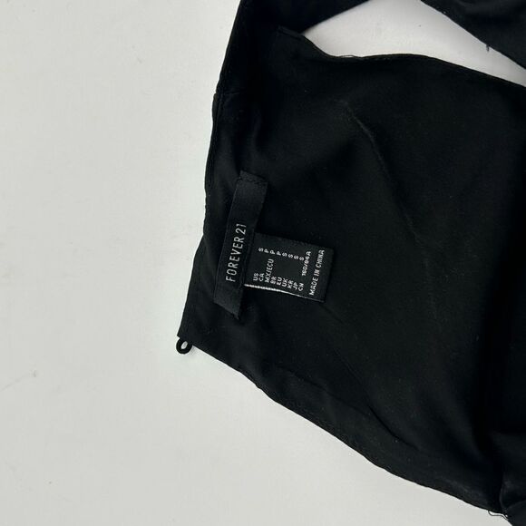 forever 21 black short dress - Picture 3 of 4